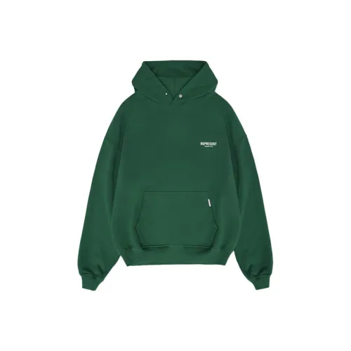 REPRESENT Зеленый Мужской Свитшот