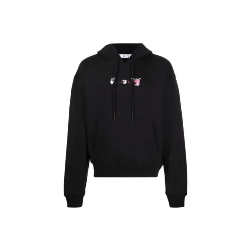 Off Белый FW21 Черный Мужские Толстовки