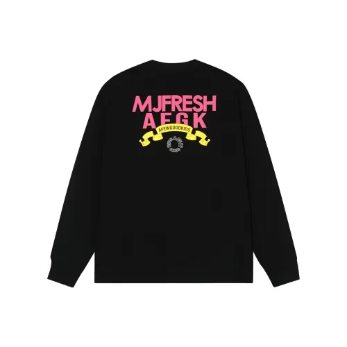 AFGK совместный бренд x MJFRESH Длинный рукав Т-рубашка Унисекс