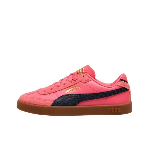 PUMA Club 2 Low Топ Скейтборд Кроссовки Женские Красные