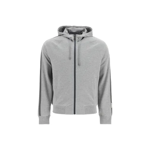 Ermenegildo Zegna Серый Мужской Свитшот