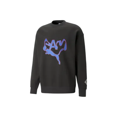 PUMA X P.A.M. Co Брендированная Версия Черный Унисекс Свитшоты