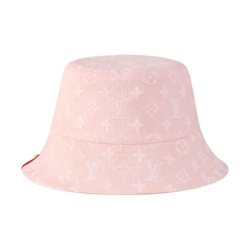 LOUIS VUITTON Вязаные соломенные шляпы Женские Розовый