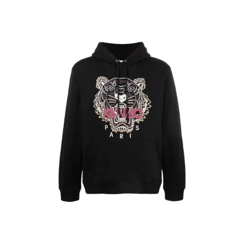 KENZO Classic Tiger Head Черный Мужской Свитшот
