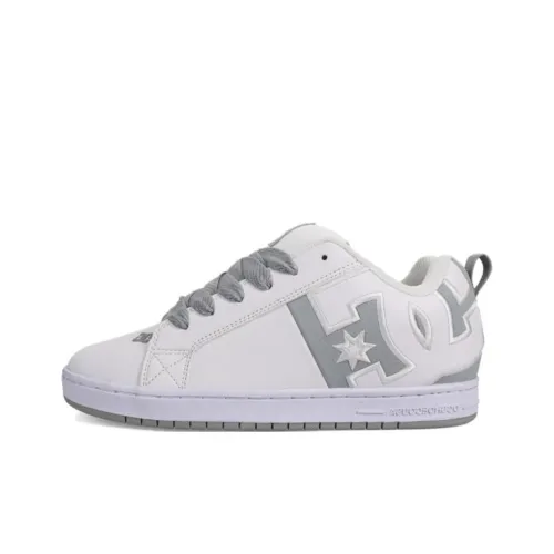 DC Shoes Court Graffik Low Топ Скейтборд Кроссовки Мужские Белые