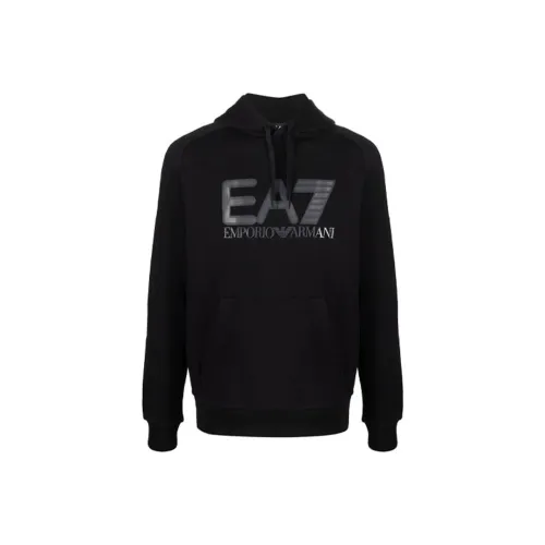EMPORIO ARMANI EA7 Свитшот Мужской Черный