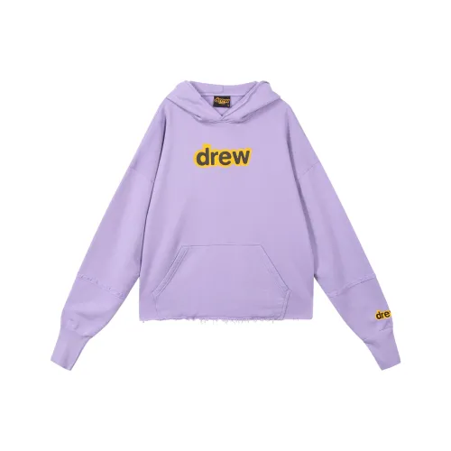 Drew House Letter Logo Series Лаванда Унисекс Свитшоты