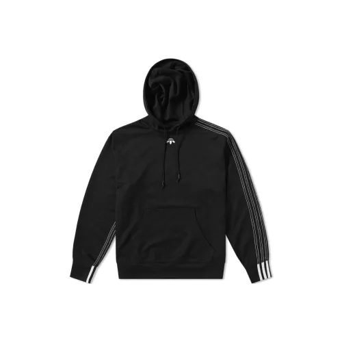 Adidas Originals Alexander Wang Co Фирменный Черный Мужские Толстовки