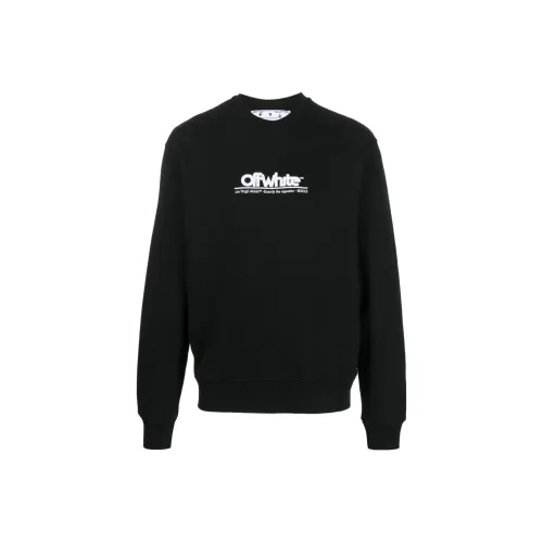 Off Белый Черный Мужские Толстовки