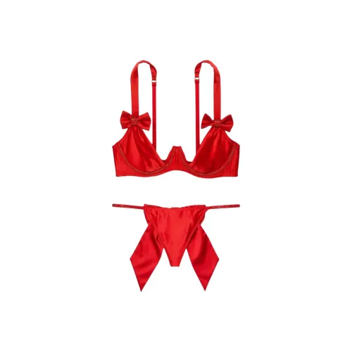 Victoria's Secret Комплект нижнего белья для женщин красный