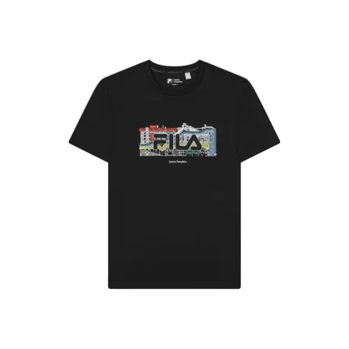 Fila Heritage Глубокий Черный Мужская Футболка