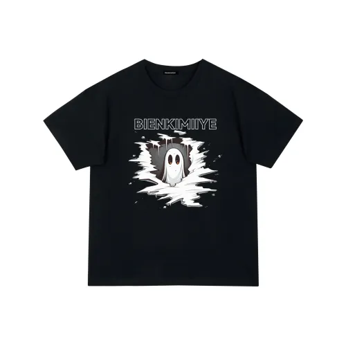 BIENKIMIIYE Черная унисекс футболка
