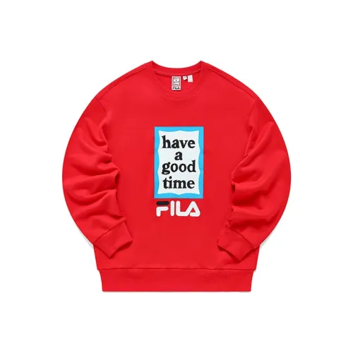 Коллекция FILA x have a good time толстовка унисекс страстно-красный