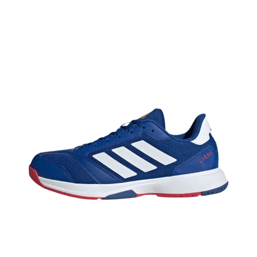 Adidas Ligra 8 Дышащие Низкие Кроссовки для Тренировок Мужские Синие