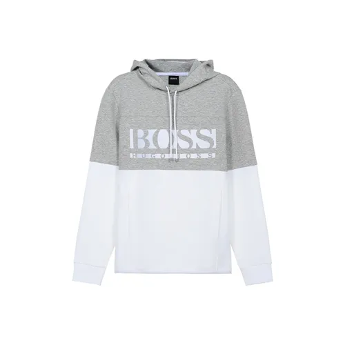 Hugo Boss Светло-серый Мужской Свитшот