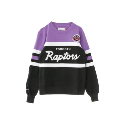 Mitchell Ness Фиолетовый Мужской Свитшот
