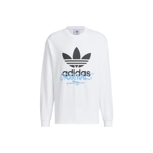 Adidas Originals Trefoil Short-Sleeved T-Shirt T-Shirt Men's White