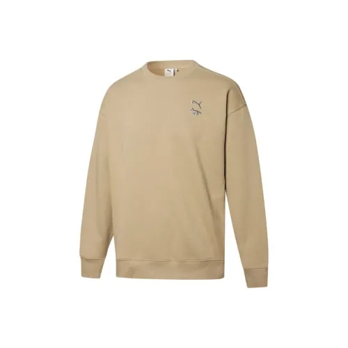 PUMA Хаки Унисекс Свитшоты
