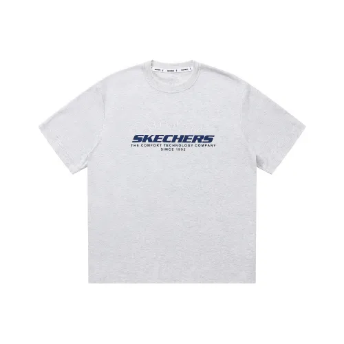 Skechers Yazhuan Series T-Shirt Унисекс Light Фотиния Серый