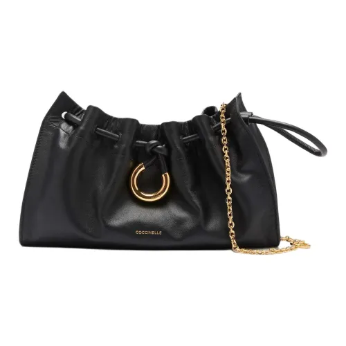 COCCINELLE Гладкая кожа Сумка через плечо Сумка на плечо Женская Черная