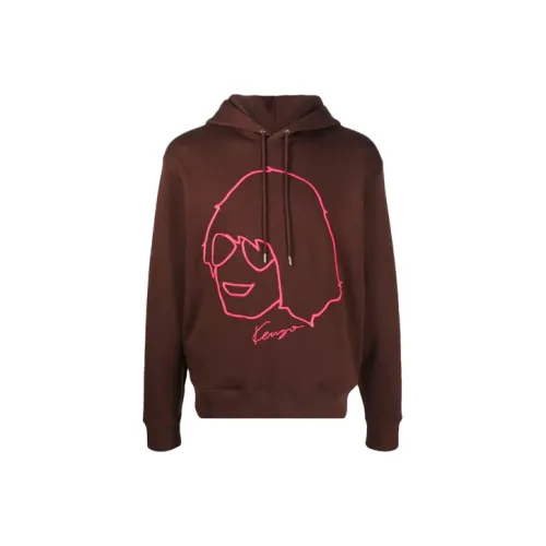 KENZO Коричневый Мужской Свитшот