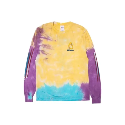 RIPNDIP совместный бренд Многоцветный Tie Dye Мужские Свитшоты