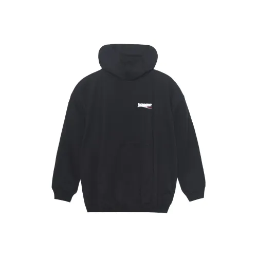 Balenciaga Political Campaign Толстовка Мужская Черная
