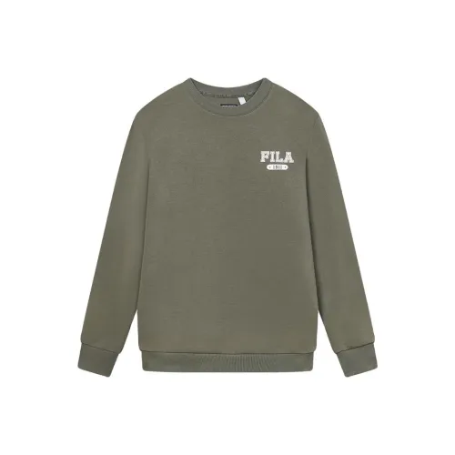 FILA Military Green Мужские Свитшоты