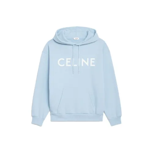 CELINE Толстовка Унисекс Light Синий