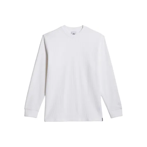 Adidas Термическая рубашка с длинным рукавом T-Shirt Мужская Белая