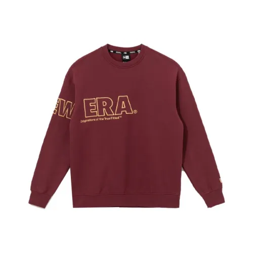 New Era Red Men's Hoodies New Era Красный Мужские Толстовки