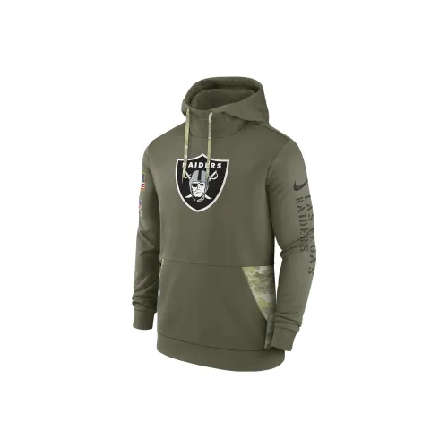 Nike Темно-зеленый Мужской Свитшот