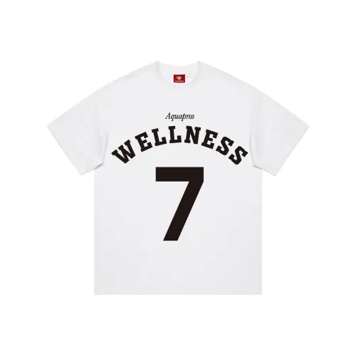 AQUAPROS Белая Унисекс Футболка