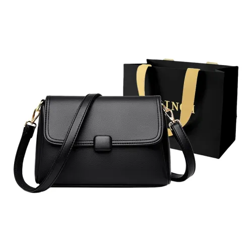 BRINCH ПУ (полиуретан) Сумка через плечо Сумка на плечо Женская Хаки Бургунди Черная