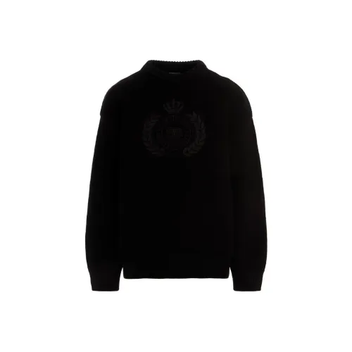 Balenciaga Свитшот Свободного кроя Унисекс Черный