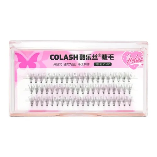 KULESI 10P Малыш Изогнутые Накладные ресницы Естественная Длина Стиль