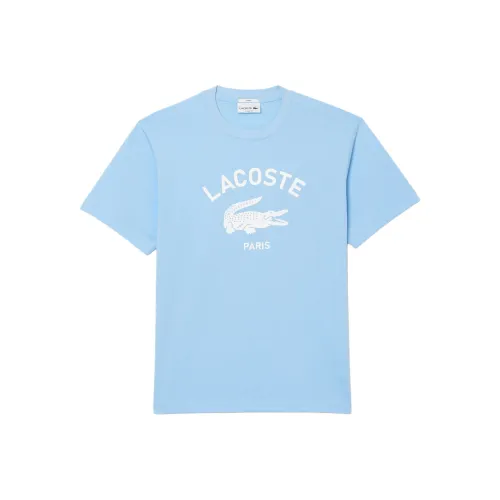 LACOSTE T-рубашка мужская светло-синяя