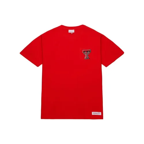 MITCHELL NESS x NCAA Texas Tech Красный Raiders Премиум Мужская Рубашка Красный
