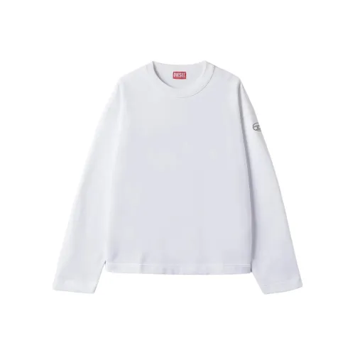 DIESEL Белый Мужской Свитшот