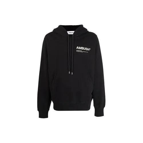 AMBUSH Мужские черные свитшоты