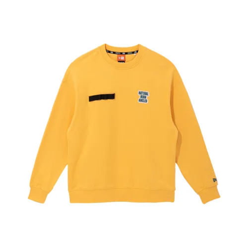 New Era Желтый Унисекс Свитшоты