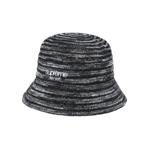 Supreme Вискоза Смесь Панамы Унисекс Черный Зеленый Многоцветный