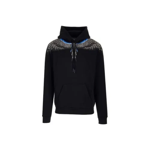 MARCELO BURLON Черные Мужские Свитшоты