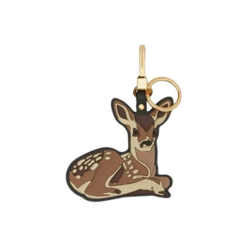 Burberry Телячья кожа Металл Резина Женские Коричневый