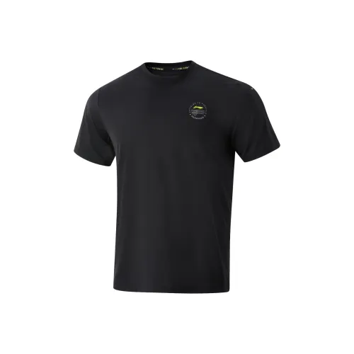 LINING RUNNING Collection Т-Рубашка Мужская Черная