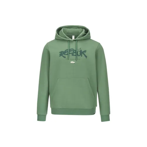 Reebok Светло-армейский зеленый Унисекс Свитшоты