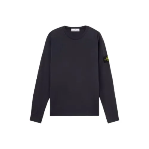 STONE ISLAND Рубашка Мужская Морской Синий