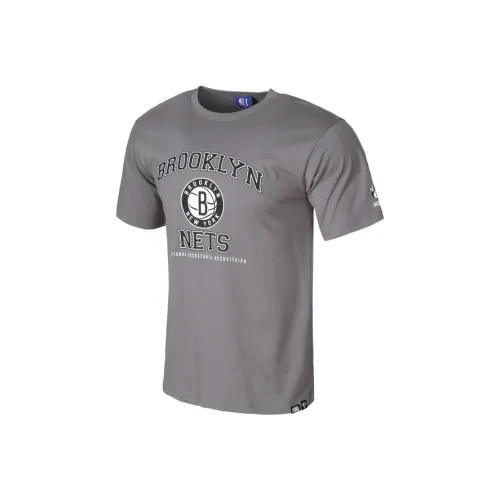 NBA Brooklyn Nets T-Shirt Унисекс Серый