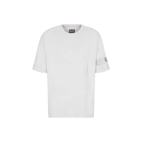 EMPORIO ARMANI EA7 T Рубашка Мужская Светло-Серый