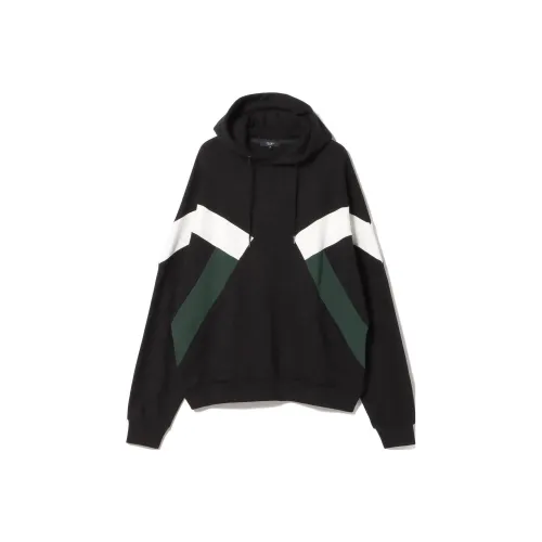 BEAMS совместный бренд Черные мужские свитшоты